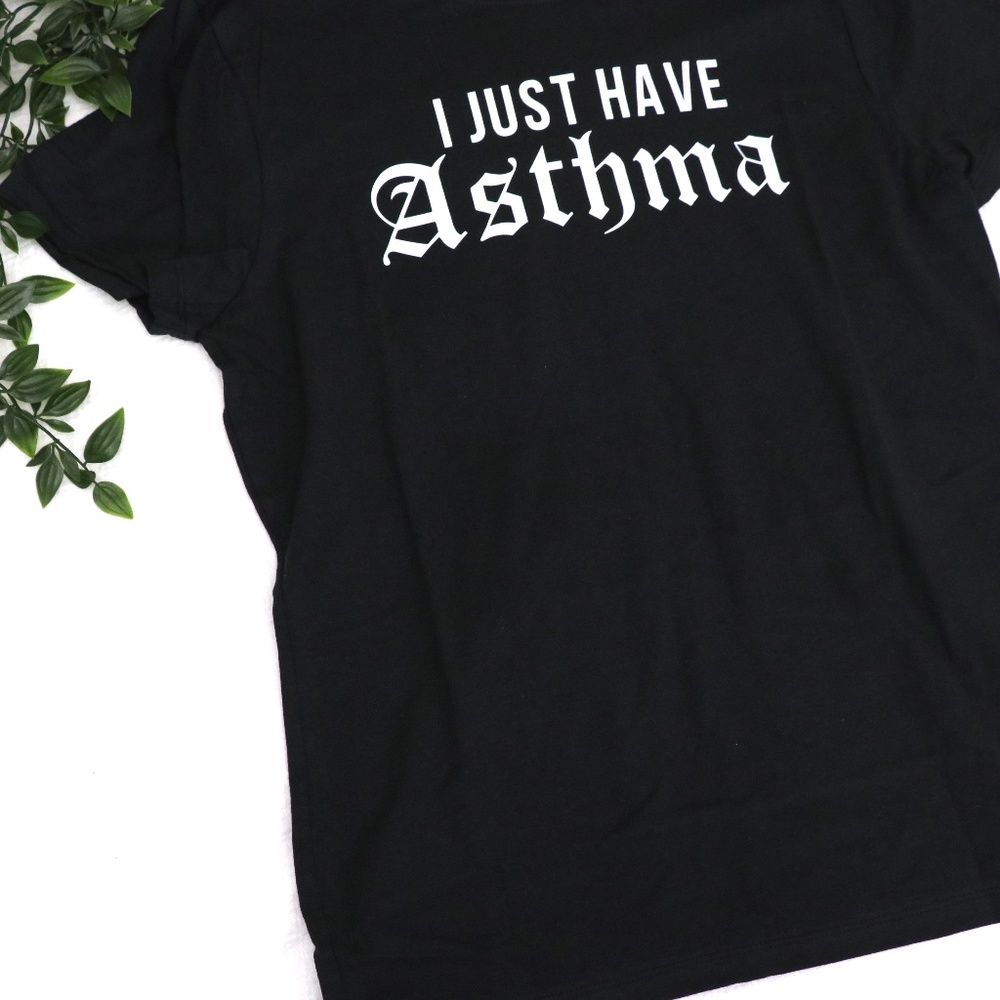 *LAST ONE* (XXL) Just Have Asthma T-shirt - Picture 3 of 3